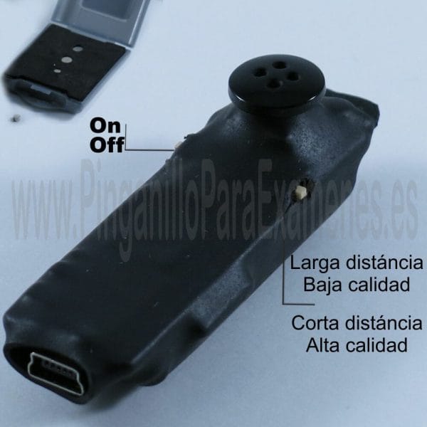 Cámara botón wifi 4g 5g con pinganillo
