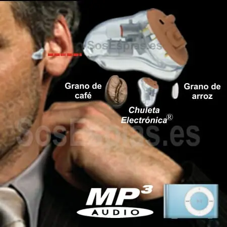 Pinganillo oculto mp3 Lar N